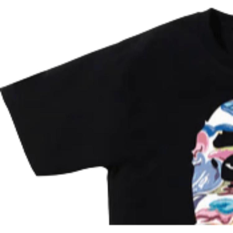 Мужская футболка A BATHING APE A BATHING APE ART CAMO FW25 T (бело-зеленая) — фото 5
