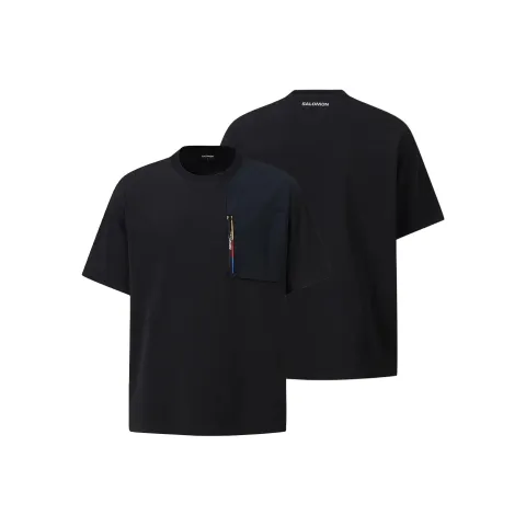 SALOMON UNI RACE FLAG T Shirt Men's Black