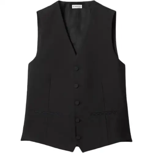 Burberry Wool-silk Blend Waistcoat