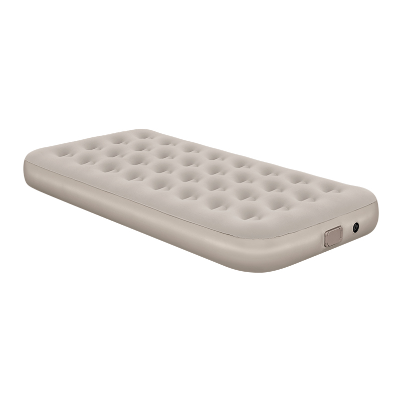 BESTWAY Beige, Built in Pump Air Mattress Camping