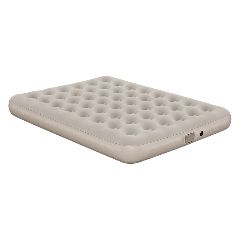 BESTWAY Beige, Built in Pump Air Mattress Camping