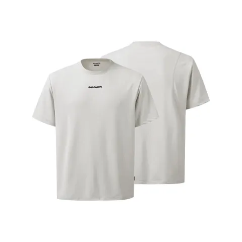 SALOMON T Shirt Men's Light Gray