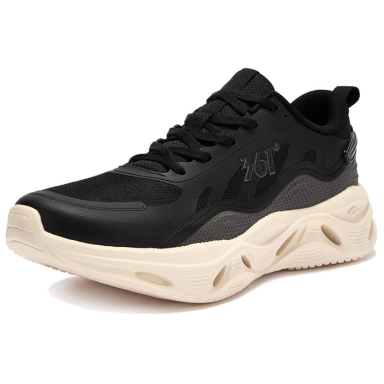 361° Low top Casual Running Shoes Men’s Black Gray