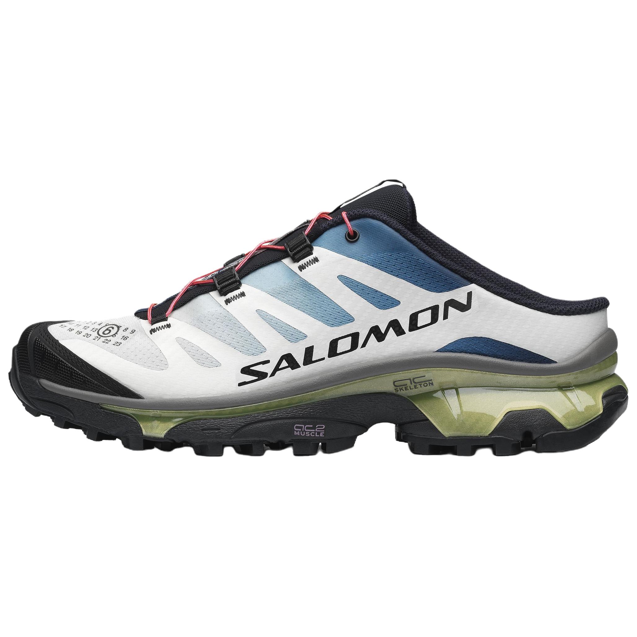 Сабо SALOMON SALOMON × MM6 Maison Margiela XT-4 Mule (бело-черно-синие)