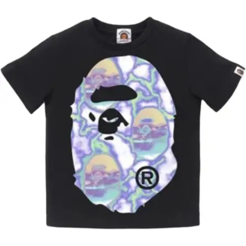 Bape Big Ape Head Lightning Tee