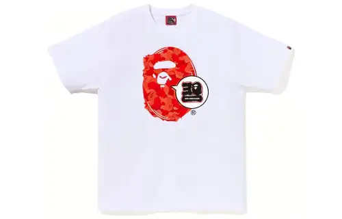 Bape Store Seoul Bape 30th Anniversary Ape Head Tee Set
