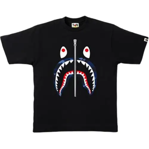 Bape Color Camo Shark Tee