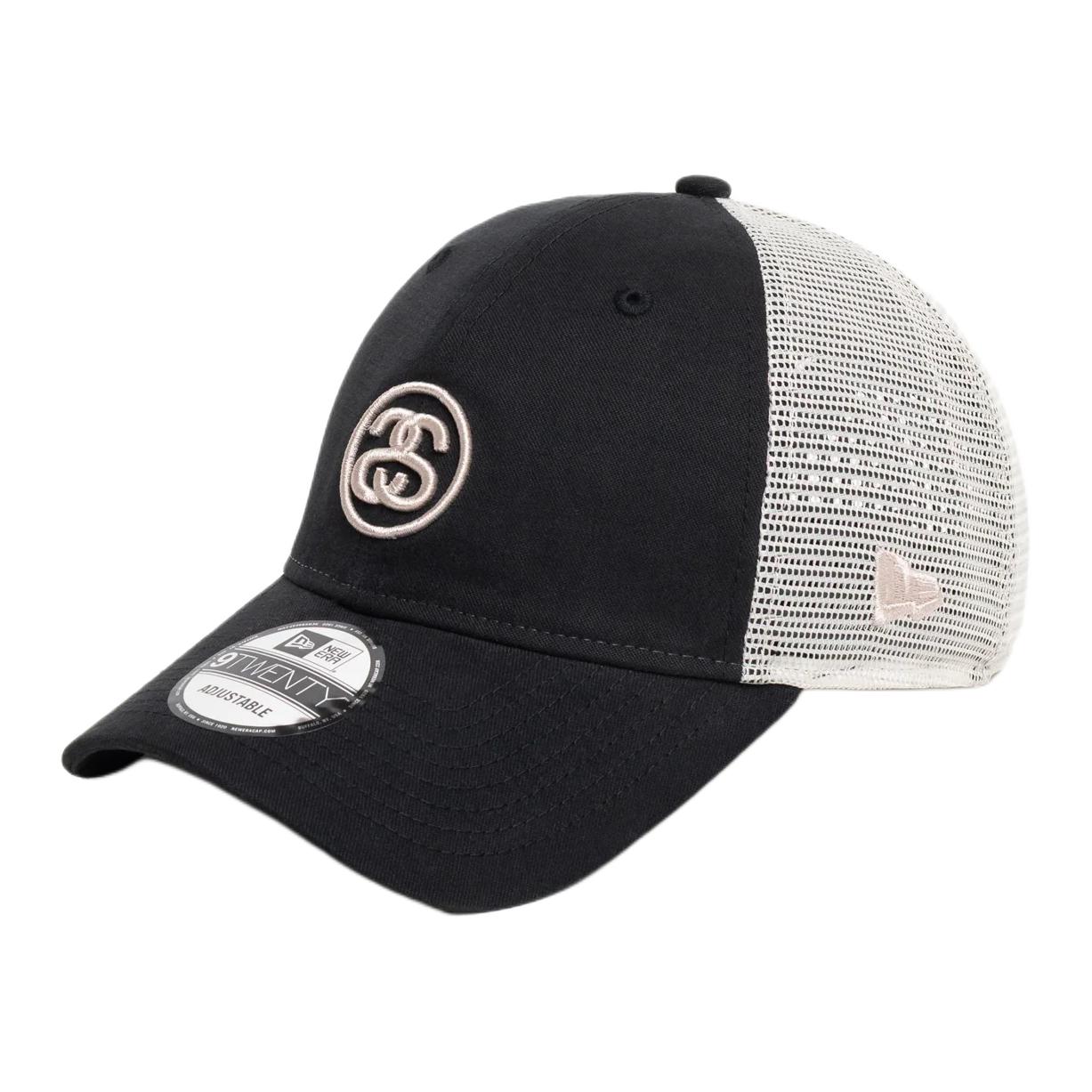 Кепка Stussy × New Era (черная)