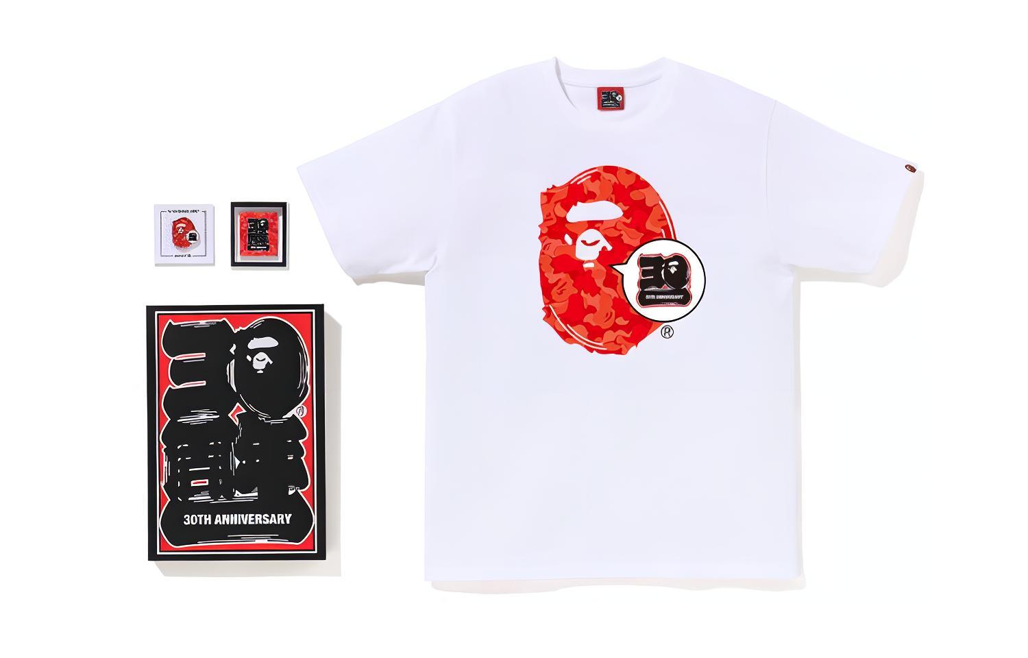 Футболка A BATHING APE Bape SS23 30 T (белый)