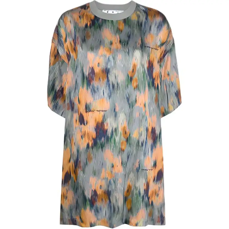 OFF WHITE FW21 Short Sleeved Dress Women's