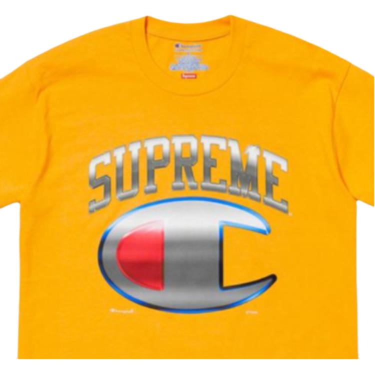 Футболка Supreme × Champion (черная) — фото 2