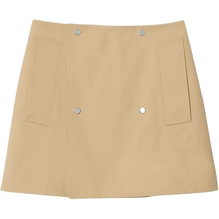 Burberry SS25 Casual Short Skirts Women's Yellow