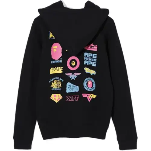 A BATHING APE Head Series Sweatshirt Women's Black