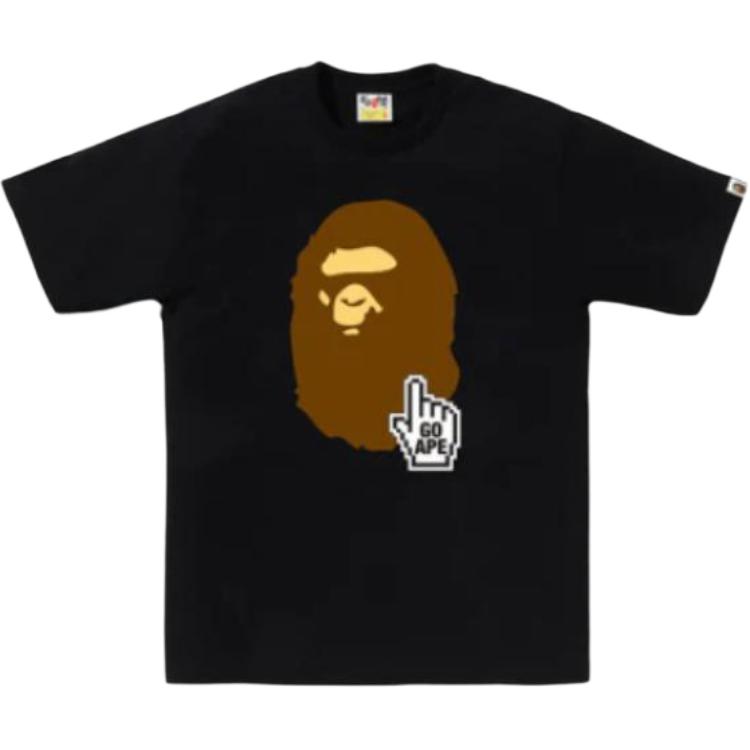 Мужская футболка A BATHING APE (черная)