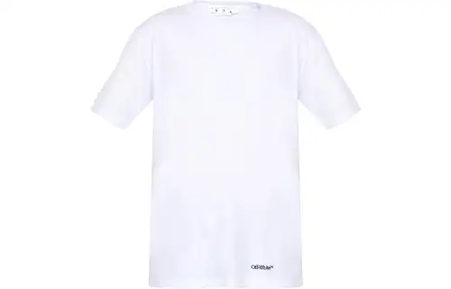 Off  Logo embroidered T shirt