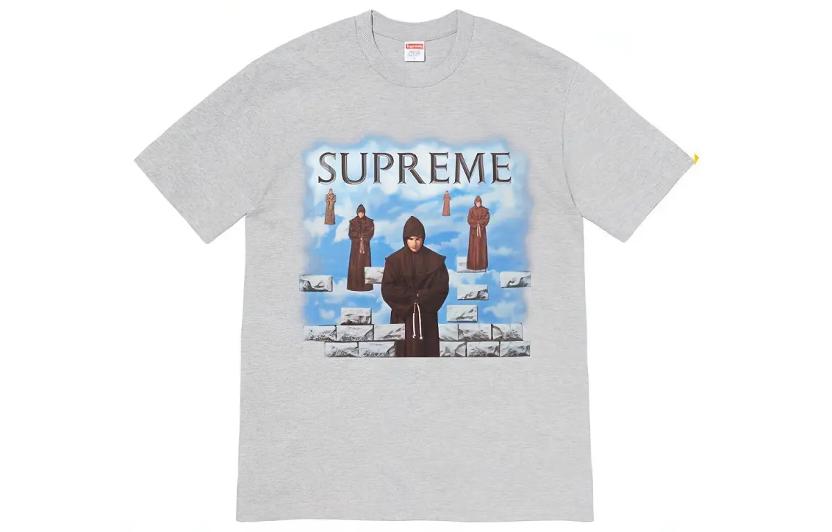Supreme FW19 T Shirt Unisex Gray