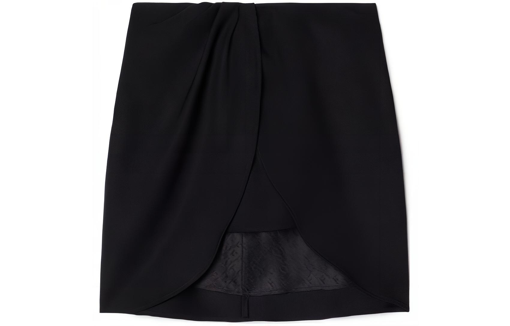 OFF WHITE Wo Twist High Waist Skirt