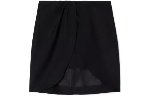 OFF WHITE Wo Twist High Waist Skirt