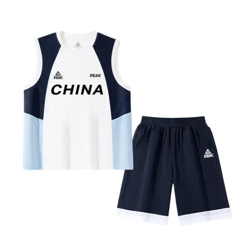 Comfortable summer sports suit, quick dry breathable vest for boys sleevless, light and thin children's set for gym for training, loose fit, for running