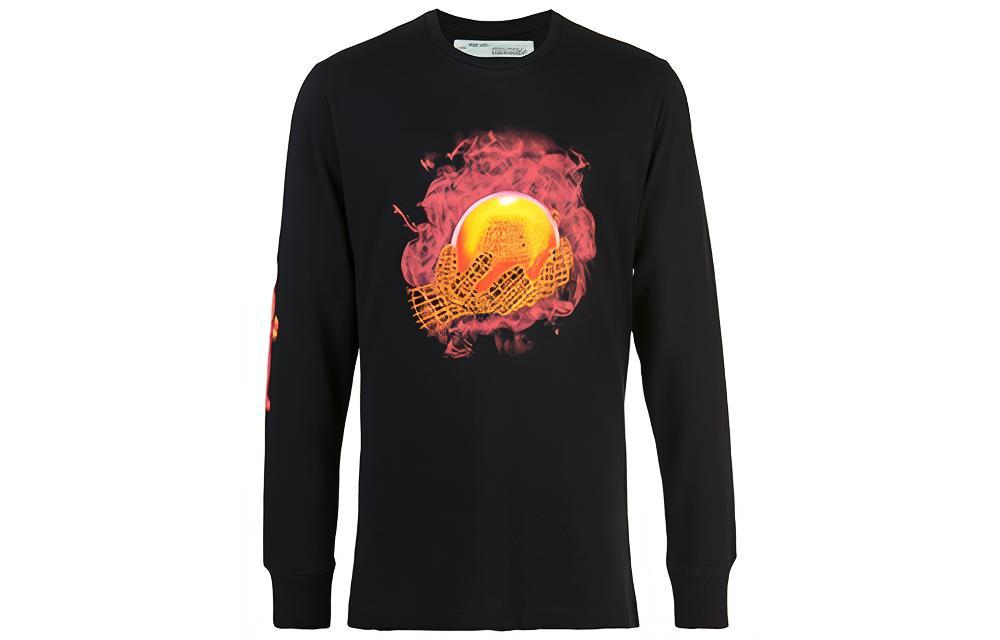 OFF WHITE Hands And Planet L/S T Shirt