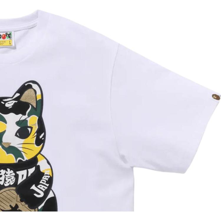 Футболка A BATHING APE A BATHING APE T (зеленая камуфляжная) — фото 4