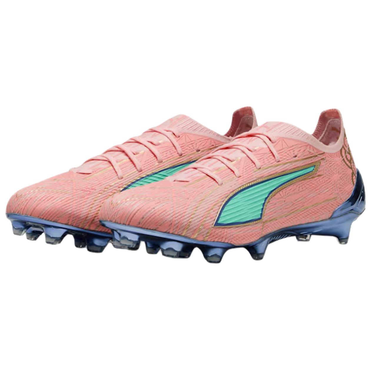 Бутсы PUMA ULTRA 6 Ultimate CA (розовый) — Розовыйзелёный — фото 3