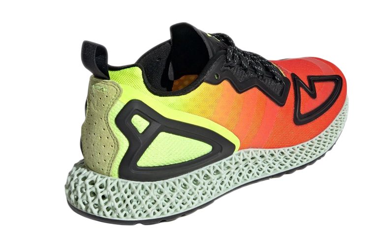 кроссовки adidas originals ZX 2K (красно-желто-черный) — Красныйжёлтыйчёрный — фото 3
