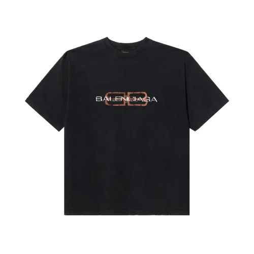 Balenciaga Bb Icon stencil-print T-shirt