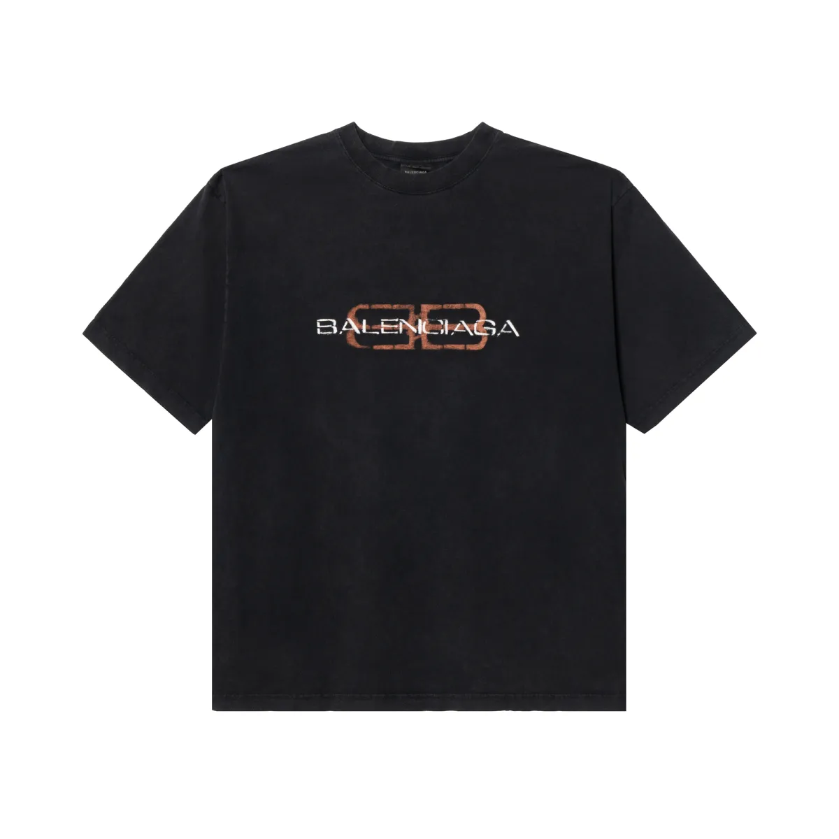 Balenciaga Bb Icon stencil-print T-shirt