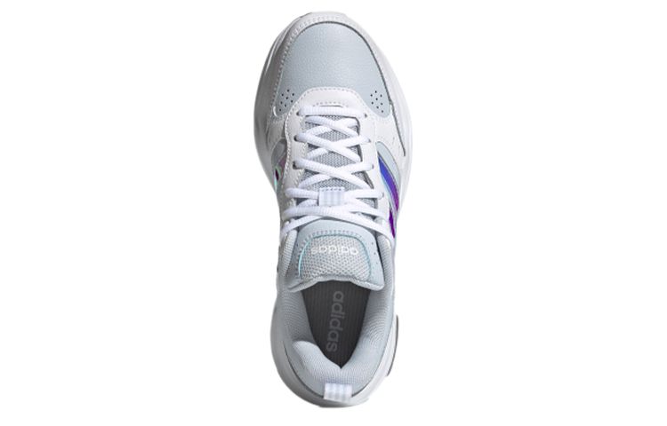 Женские кроссовки adidas neo Strutter (бело-синие) — фото 5