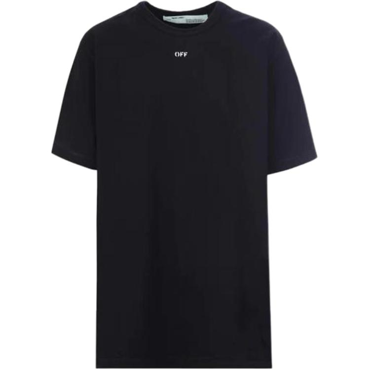 Мужская футболка OFF-WHITE Logo (черная)