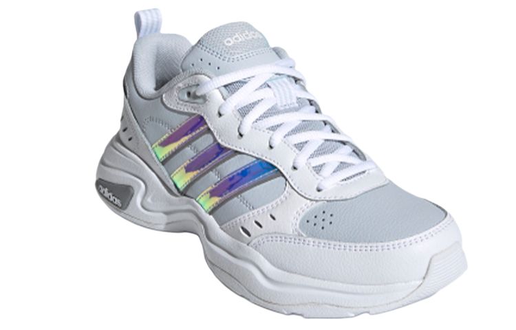 Женские кроссовки adidas neo Strutter (бело-синие) — фото 3
