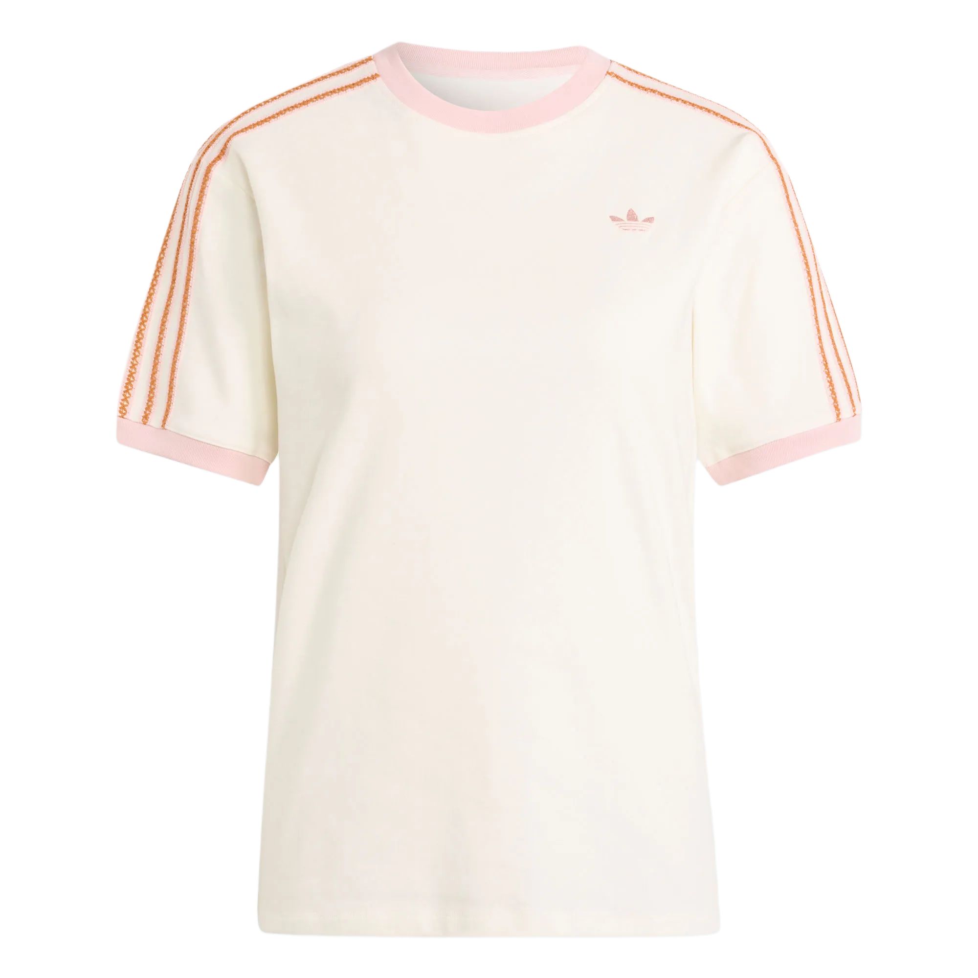 Женская футболка adidas originals 3-Stripes GLOW ADVANCED (черная)