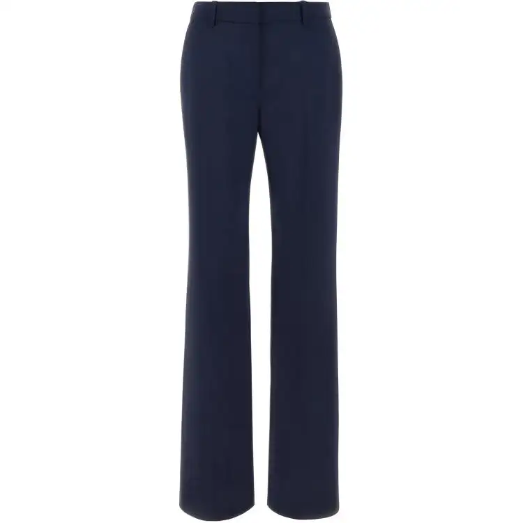 OFF WHITE Wide leg Virgin wool blend Trousers