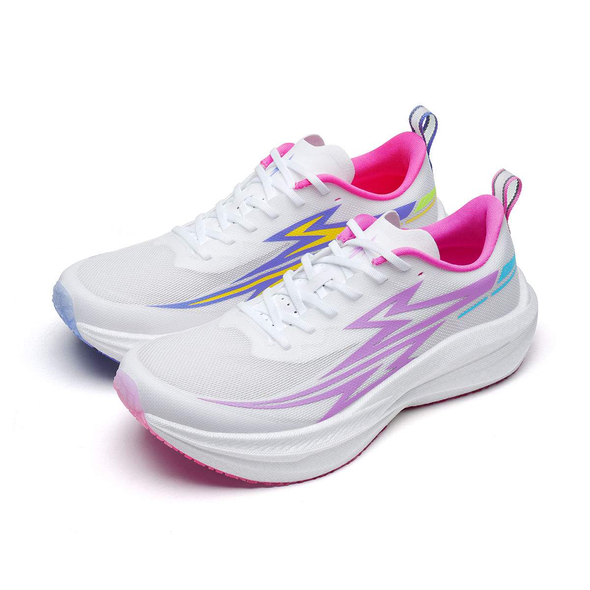 RANDONGLI Mesh Abrasion Resistant Lightweight Rebound Low top Carbon Plate Training Running Shoes Unisex