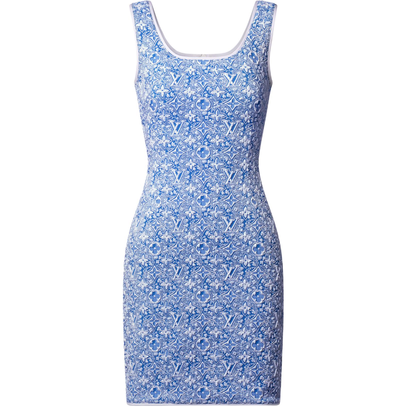 Женское платье Louis Vuitton LOUIS VUITTON Monogram SS26 Resort (разноцветный)