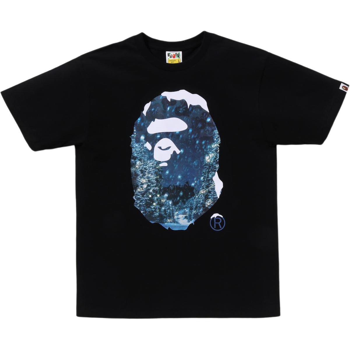 Футболка A BATHING APE (черная)