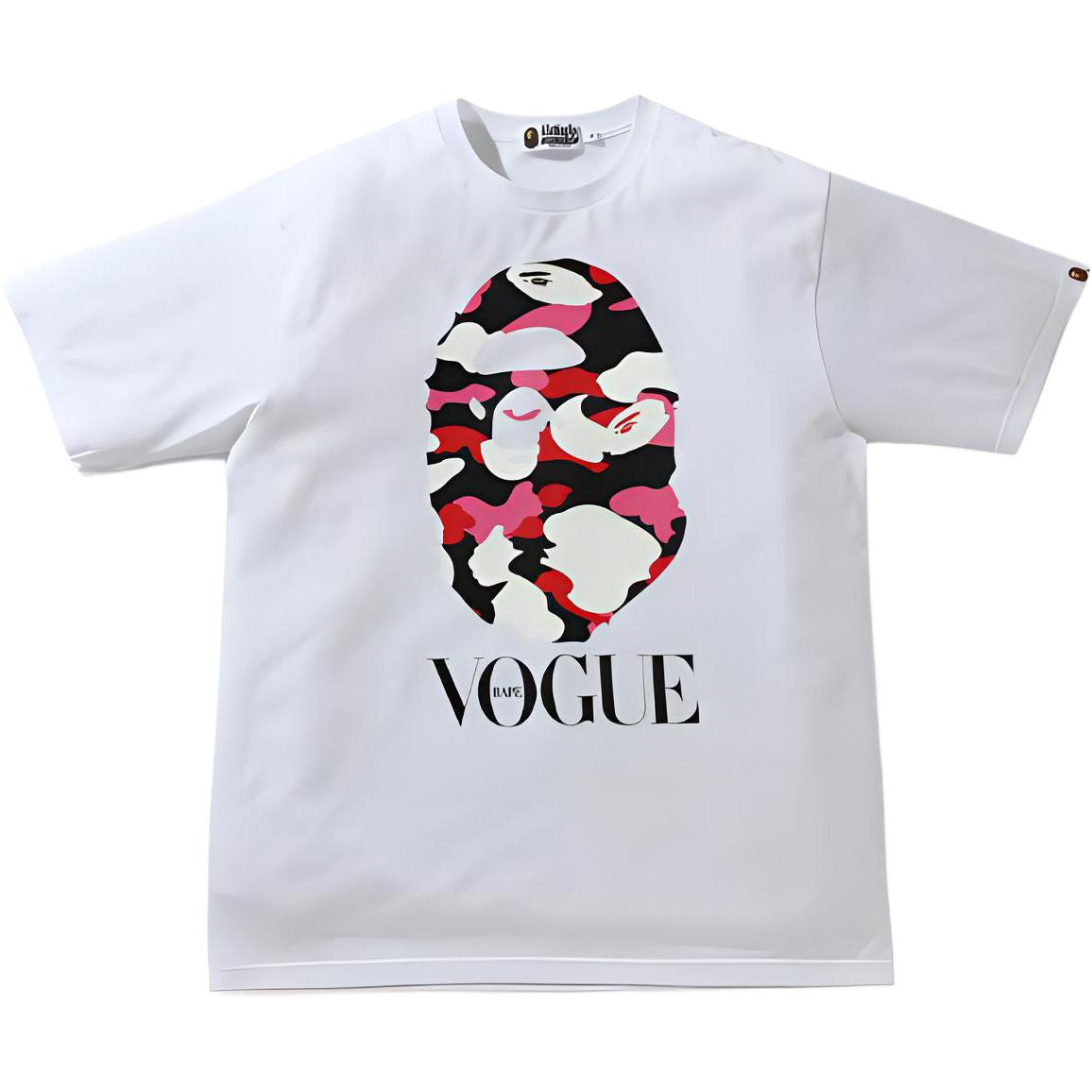 Футболка A BATHING APE x VOGUE Camo (разноцветная)