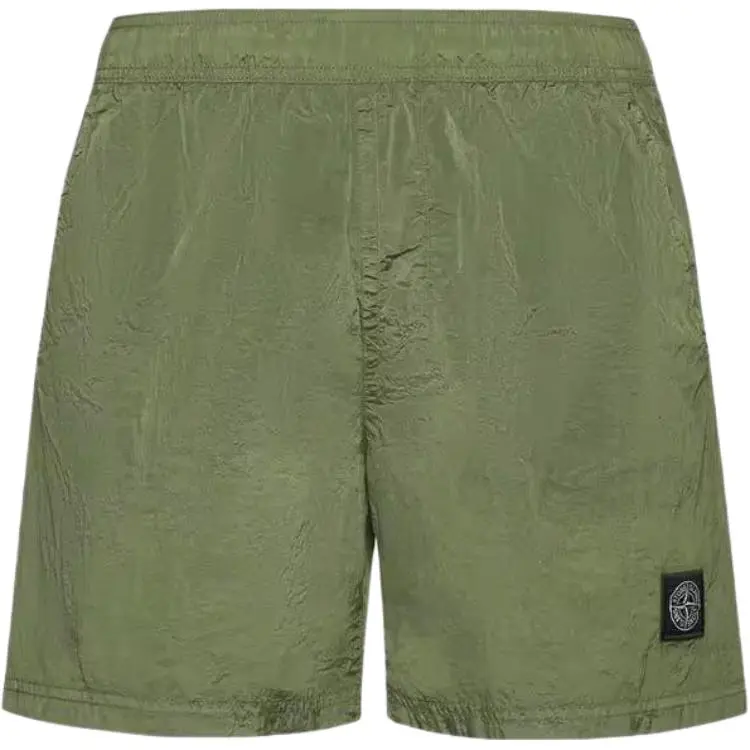 STONE ISLAND Casual Shorts Men's Green