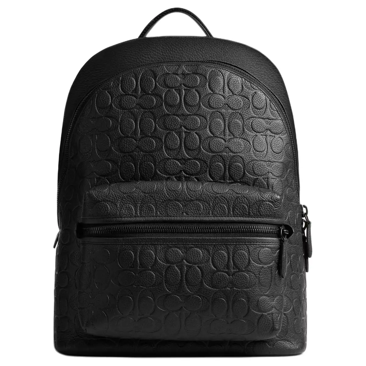 COACH Charter Leather Travel Bag Backpack Large Men's Black