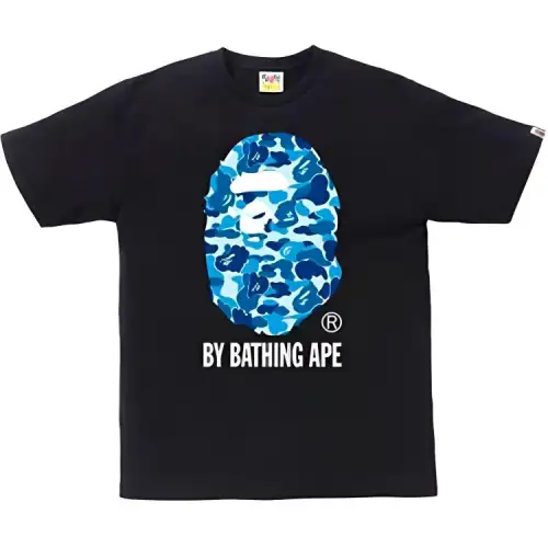 A BATHING APE Head Series T Shirt Unisex Black