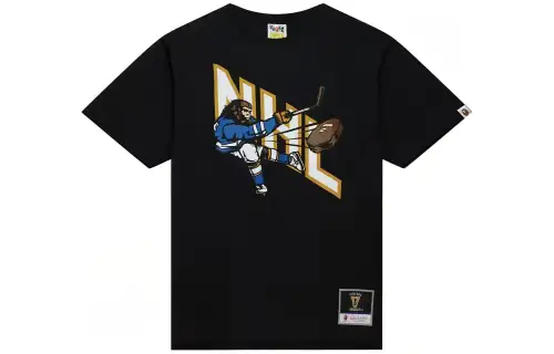 Bape X Mitchell & Ness Nhl Hockey Graphic Tee