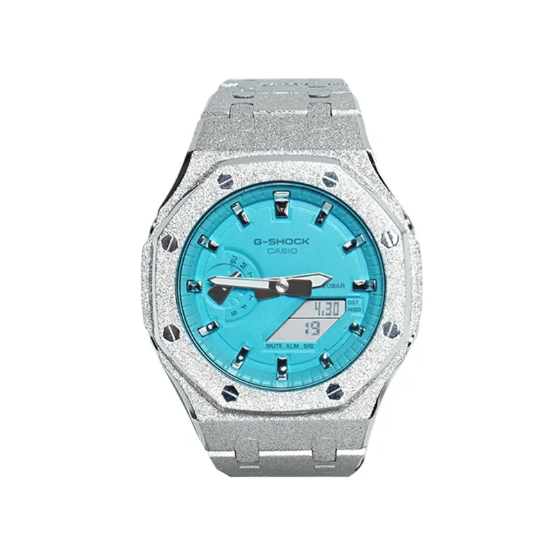 CASIO Unisex Liquid Crystal/Analog Dual Display Series Blue Watch