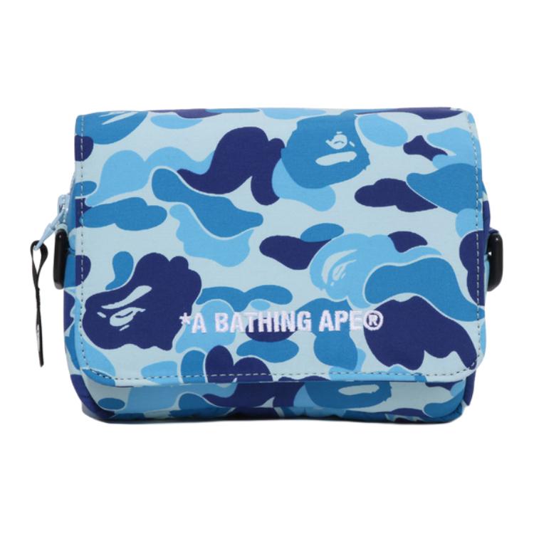 Сумка A BATHING APE Camo Magnet (сине-зеленая)
