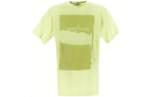 STONE ISLAND SS24 T Shirt Men's Yellow