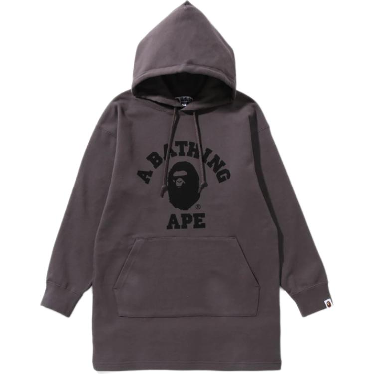 Женская худи A BATHING APE BAPE College Hoodie Onepiece (разноцветная) — фото 5
