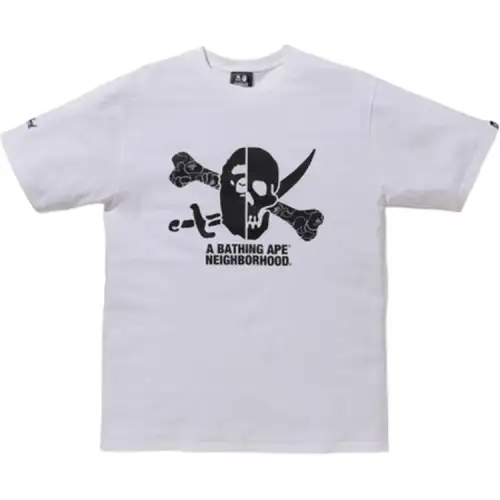 Bape X Neighborhood Ape & Skull Tee