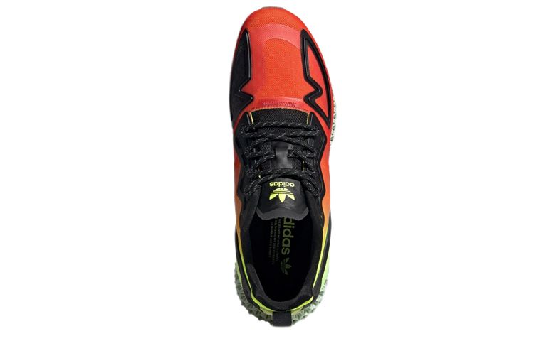 кроссовки adidas originals ZX 2K (красно-желто-черный) — Красныйжёлтыйчёрный — фото 4