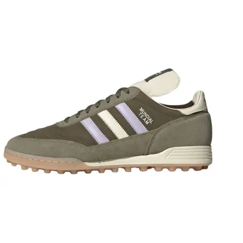 Adidas Originals Mundial Team Comfortable And Lightweight Abrasion Resistant Soccer Shoes Unisex Green