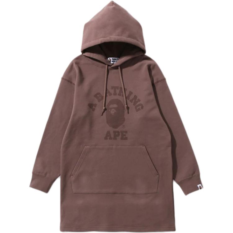 Женская худи A BATHING APE BAPE College Hoodie Onepiece (разноцветная)